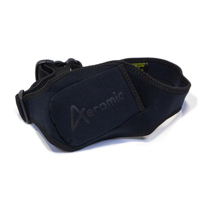 Black Aeromic Hipster Mic Belt. 
