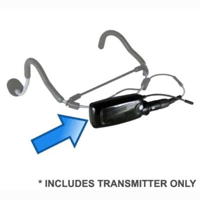 Fitness Audio Replacement MTU8 Transmitter Instructions Diagram 